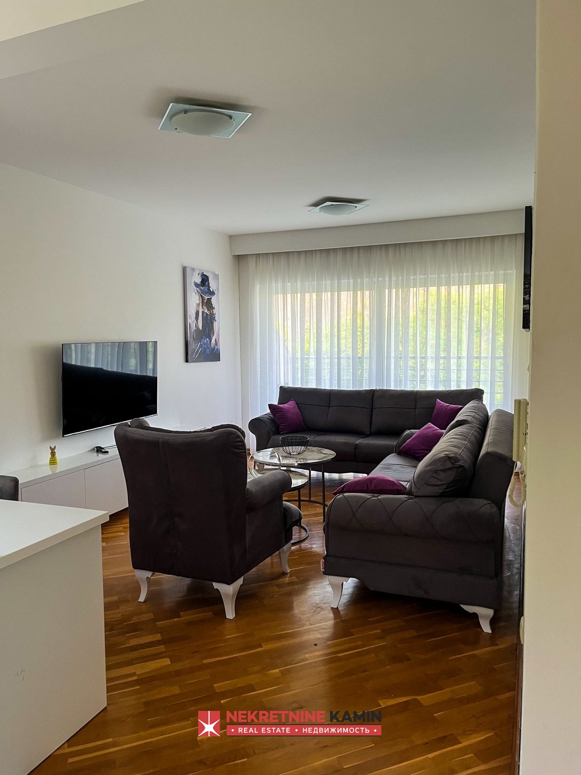 Komforan jednosoban stan 61 m2 Bečići, 120000 eura